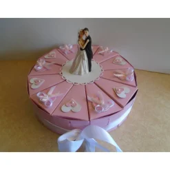 Hochzeitstorte Geldgeschenk zur Hochzeit Schachteltorte Papiertorte give Away Torte Hochzeitsgeschenk