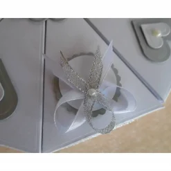 Hochzeitstorte zur Silberhochzeit Geldgeschenk Schachteltorte Papiertorte give Away Torte Hochzeitsgeschenk Hochzeit