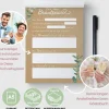 Hochzeitswünsche für das Brautpaar I Hochzeitsspiel für 50 Gäste I im handlichen A5 Notizblock Format I CreativeRobin