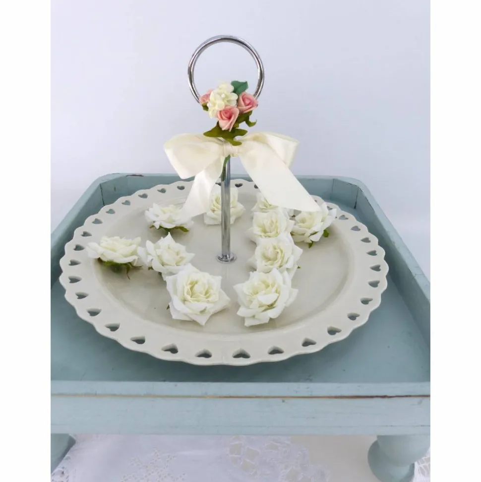 Hochzeit-Tischdeko, Etagere, Servierteller