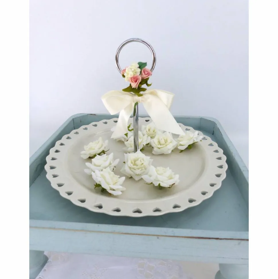 Hochzeit-Tischdeko, Etagere, Servierteller