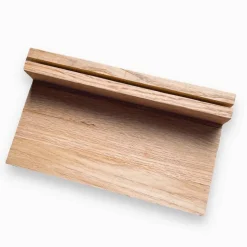Holz Tablett mit Kartenhalter | Rohling für dekorative Mitbringsel