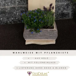 Holzaufsteller "Baum mit Schaukel" Türschild Holzschild Hochzeitsgeschenk Hochzeit Personalisiert