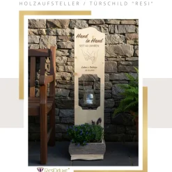 Holzaufsteller 