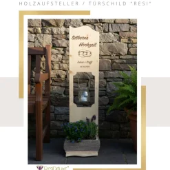 Holzaufsteller 