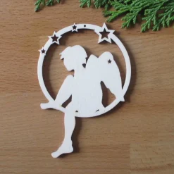 Holz-Baumhänger Engel Bastian