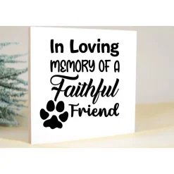 Holzbild mit Spruch | Aufsteller Wandbild | Kleines persönliches Geschenk | Wohnung Deko | Einzug, Umzug, Renovierung |