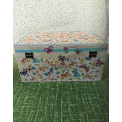 Holzbox für Spielsachen oder Malsachen