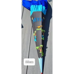 Holzdino Schultüte Zuckertüte als DIY Set oder in handarbeit hergestellt-personalisiert, individuell