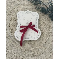 Holz-Geschenkbox – Perfekt für Geldgeschenke & Gutscheine, Geldgeschenk, Gutscheinbox, Teddy Bär