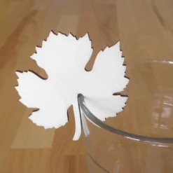 Holz-Glashänger Weinblatt