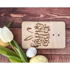 Holzgrußkarten Ostern, Geldgeschenk zu Ostern, Ostergeschenk