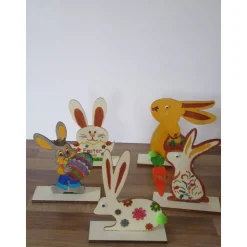 Holzhasen - Frühlingsdekoration