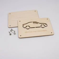 Holzkarte - Geschenkkarte -  Geldgeschenk Führerschein