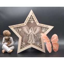 Holzlicht,Trauerlicht•Sternenkindandenken•Erinnerung/Andenken an Dein Sternenkind,Fehlgeburt,geliebte Person