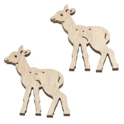 Holz-Reh, ca. 3,5 cm