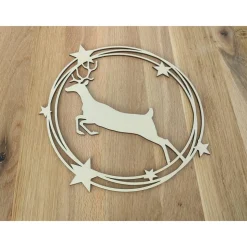 Holzring Rentier, natur