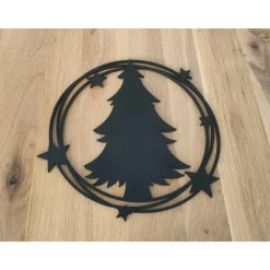 Holzring Tannenbaum, natur