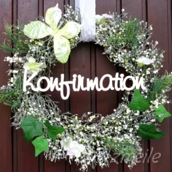 Holz-Schriftzug "Konfirmation"