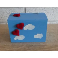 Holzspardose - Hochzeit - Flitterwochen