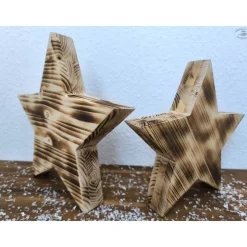 Holzsterne / Weihnachtssterne / Dekosterne