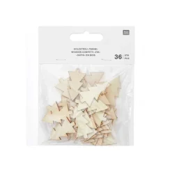 Holzstreu Tanne natur Weihnachtsdeko