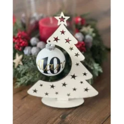 Holztannenbaum für Deko oder Christbaumkugel