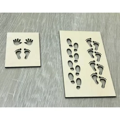 Holz-Wichteltür-Set – Magisches Weihnachtsdekor