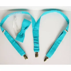 Hosenträger mit Fliege Weinrot Kinderhosenträger, einfarbig, Kinderhosenträger, Babyhosenträger, Hosenträger Kinder, Fliege, verstellbar