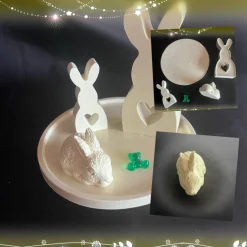 Häschen Set aus Raysin Ostern kann kommen