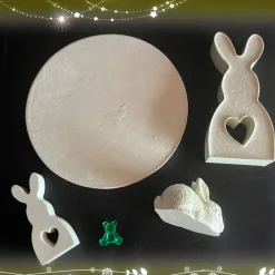 Häschen Set aus Raysin Ostern kann kommen