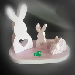 Häschen Set aus Raysin Ostern kann kommen