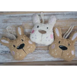 Häschen-Anhänger, Hasenkopf, Osterhase