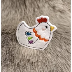 Huhn - Osterdeko mit kleinem Versteck