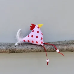 Huhn, Osterdeko, 1 St. Stoffhuhn, Oster-Hühnchen