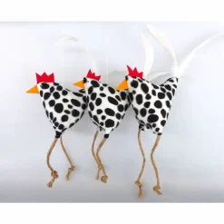 Huhn, Osterdeko, Deko Kuh-Dalmatiner-Henne