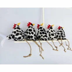 Huhn, Osterdeko, Deko Kuh-Dalmatiner-Henne