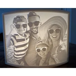 Ihr Foto als beleuchteter 3D-Druck (Lithophane) - das ultimative Geschenk !!!