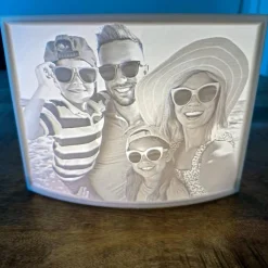 Ihr Foto als beleuchteter 3D-Druck (Lithophane) - das ultimative Geschenk !!!