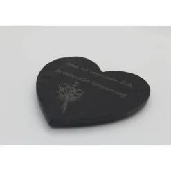 In liebevoller Erinnerung Schieferherz