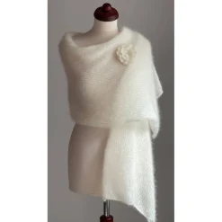 In vielen Farben!Braut Stola,Hochzeit,Sahne creme,Tuch,Braut Umhang!Mohair, Seide!