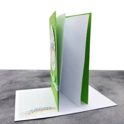 Individuelle Einladungskarte Kommunion – Du bist ein Ton in Gottes Melodie – mit Einlegeblatt & Umschlag