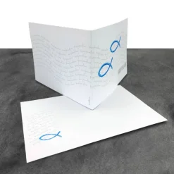 Individuelle Einladungskarte zur Konfirmation, Kommunion oder Firmung – Design 