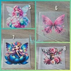 Individuelle Kindergartentasche aus Baumwolle – Personalisierte Lesetasche für Kinder in Wunschfarbe