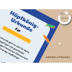 Individuelle Urkunden als Mitgebsel für Kindergeburtstag in der Trampolinhalle - Trampolin