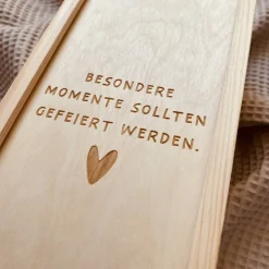Individuelle Weinkiste mit Gravur – Stilvolles Geschenk für Weinliebhaber und unvergessliche Momente