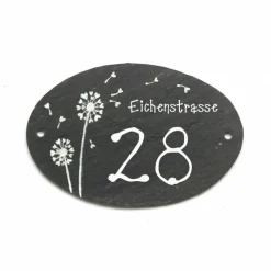 Individuelles Hochzeitsgeschenk, Türschild aus Schiefer mit Name personalisiert, ausgefallenes Geschenk zur Hochzeit, Andenken Hochzeitstag / Jahrestagsgeschenk