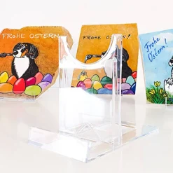 Jura Stein mit Berner Sennenhund zum Schulanfang