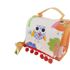 Kaffee-Tassen-Tasche, Geschenktasche mit Eulen Motiv