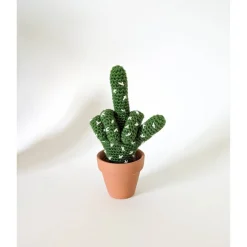 Kaktushand gehäkelt | Lustige Geschenkidee | witzige Deko | Geschenk für Kollegen | Büro-Geschenk